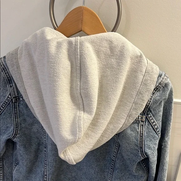 Veronica Beard Denim Jacket with Hoodie - Picture 4 of 12